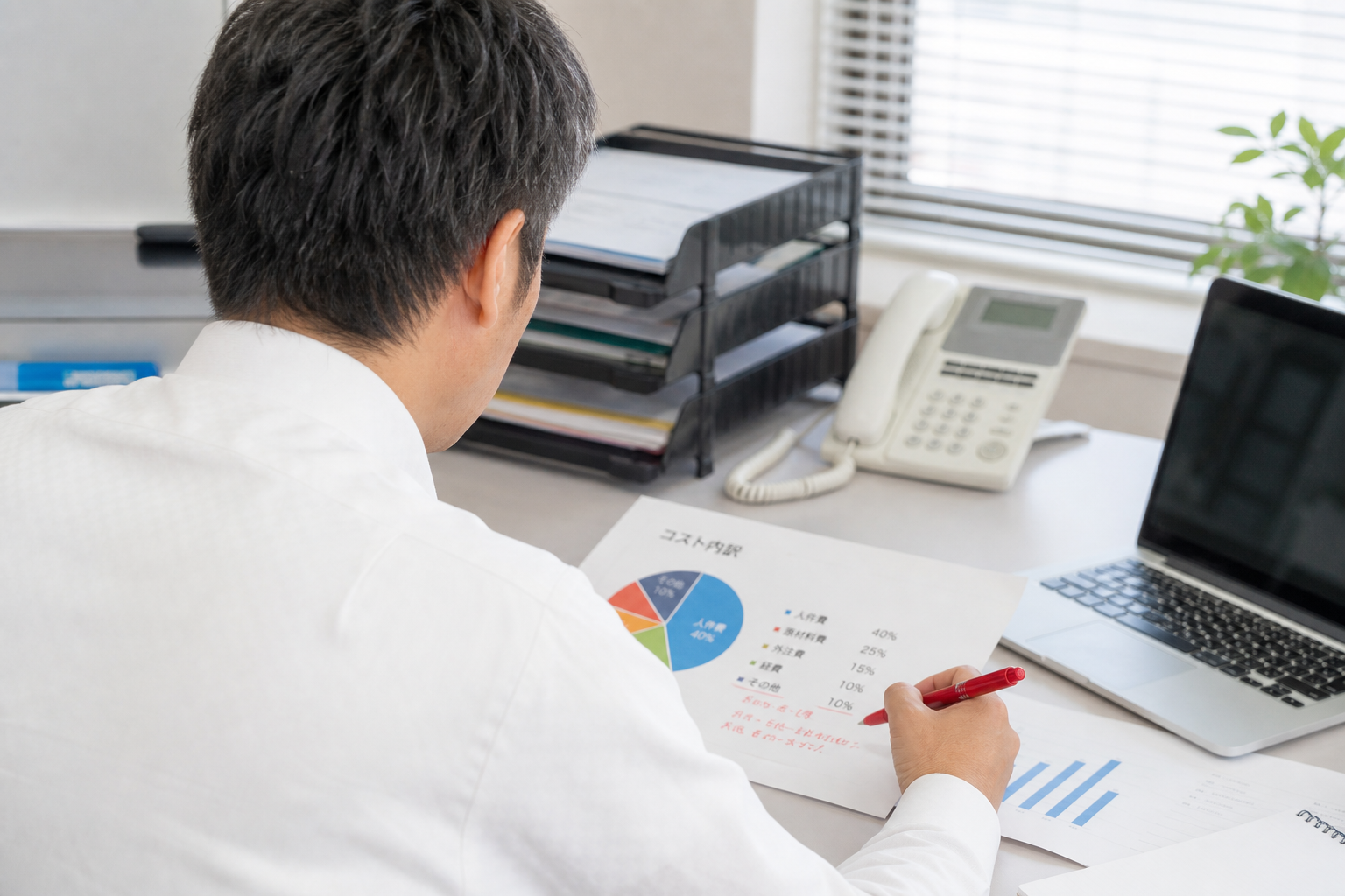 リース料金の3要素を分解する
