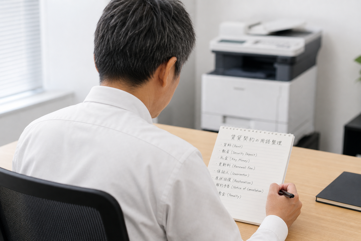 リース用語を整理する
